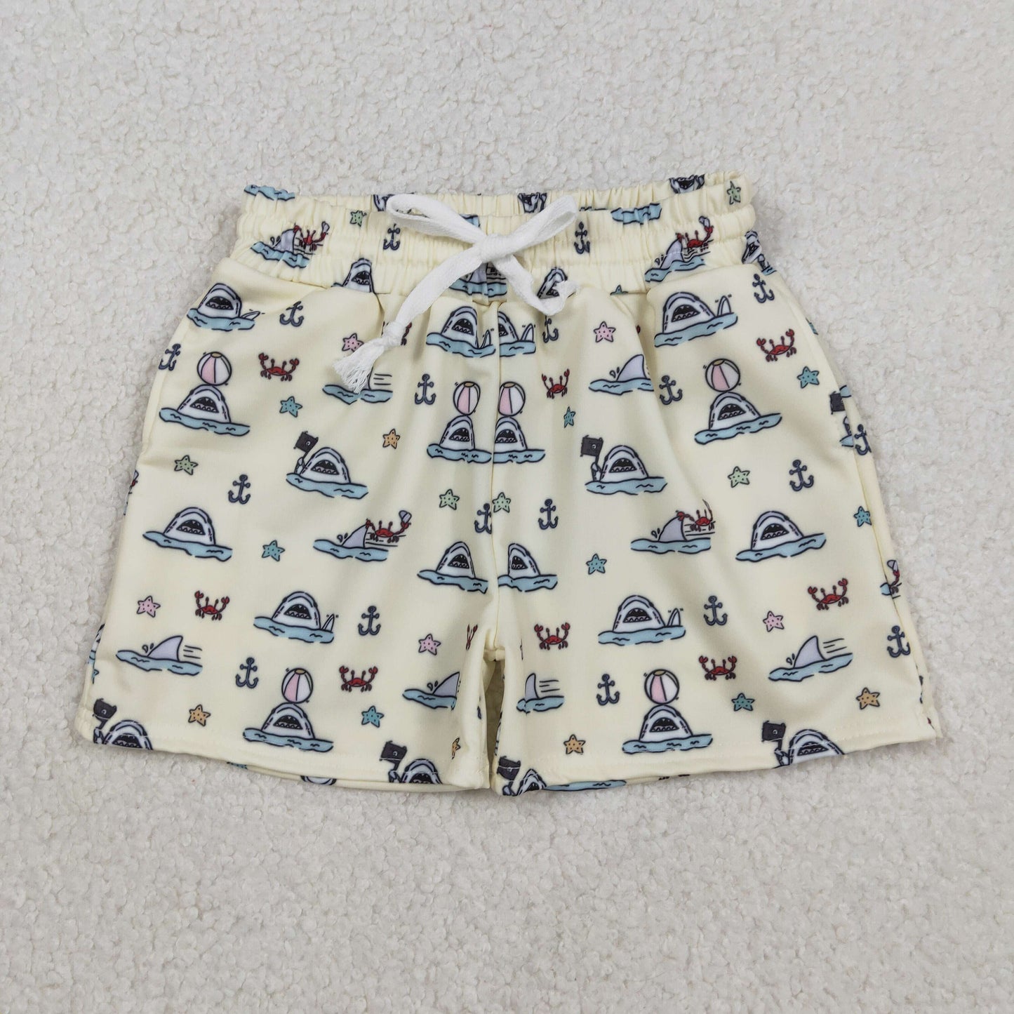 S0584 Baby Boys Sea Starfishes Crabs Swimming Trunks Bottom C11.25