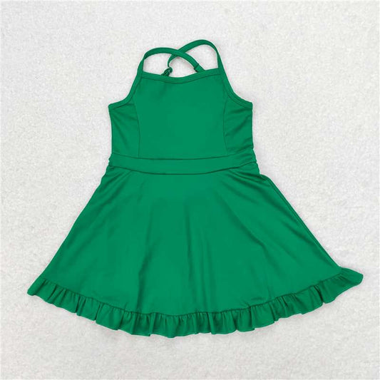 Baby Girls Sibling Knit Knee Length Active Wear Athletic Dresses