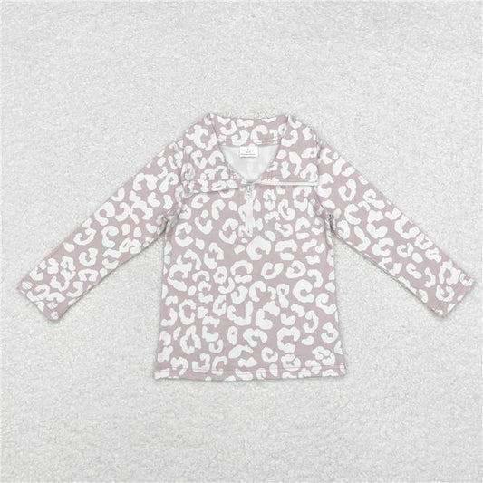 Baby Girls Kids Boutique Long Sleeve Zip Pullovers Tops