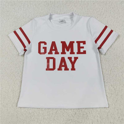 Sibling Baby Girls Game Day Yoga Active Team Tee Shirts Tops C9.3
