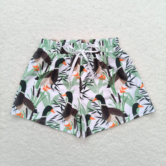 RTS S0267 Baby Boys Shorts Baby Boys Summer Ducks Trunks Swimsuits Swimwear