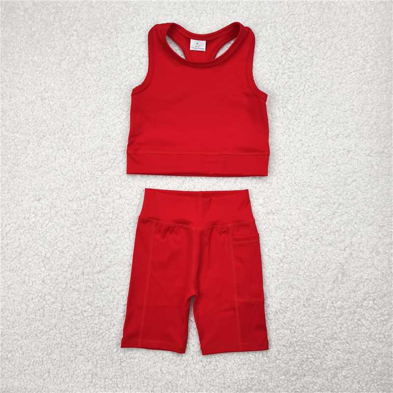 Sibling Baby Girls Athletic Active Wear Top Shorts Clothes Sets 4.30