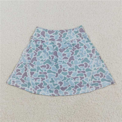 Sibling Baby Girls Western Ducks Camo Yoga Skorts Bottom C8.15
