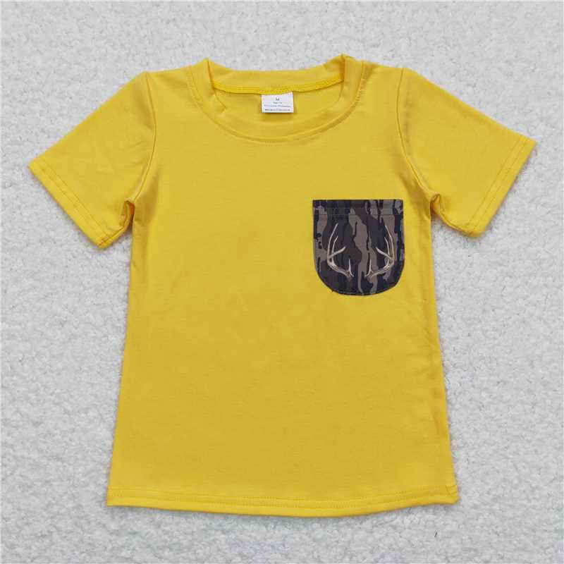 Baby Boys Clothes Sibling Western Style Short-sleeved Tops