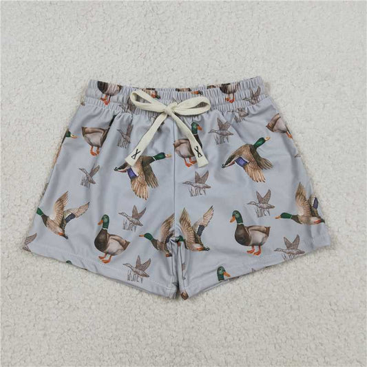 RTS S0268 Baby Boys Shorts Baby Boys Summer Ducks Hunting Trunks Swimsuits Swimwears