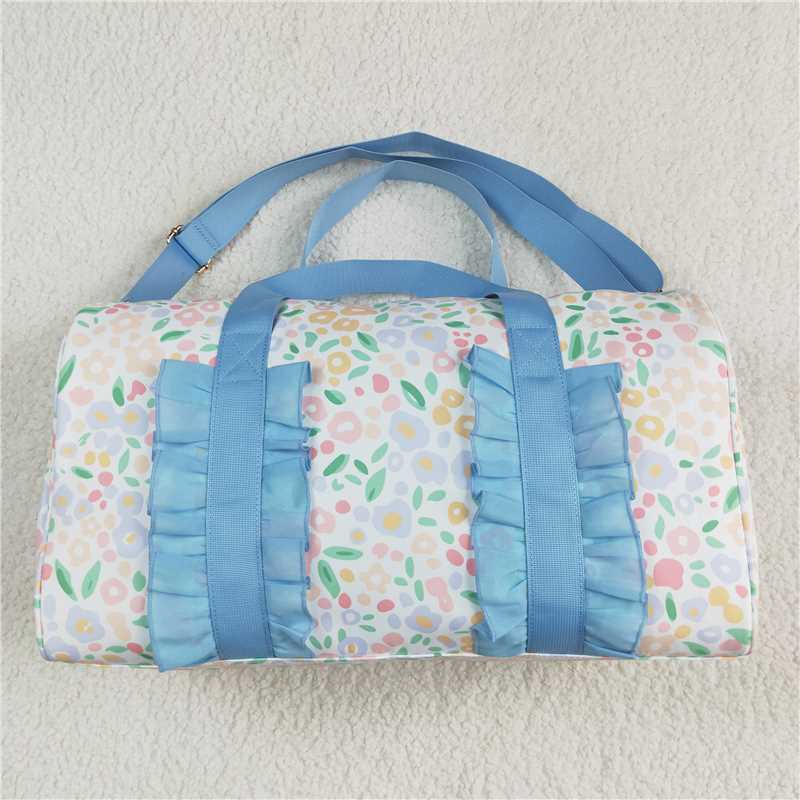 Sibling Ruffle Floral Print Gym Duffle Bags 5.12