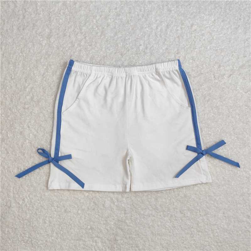 Sibling Baby Girls Cotton Bows Sports Shorts Bottoms 4.15