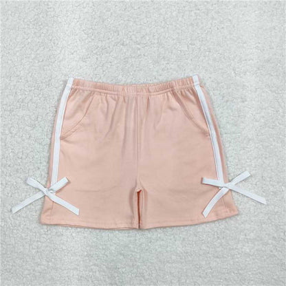 Sibling Baby Girls Cotton Bows Sports Shorts Bottoms 4.15