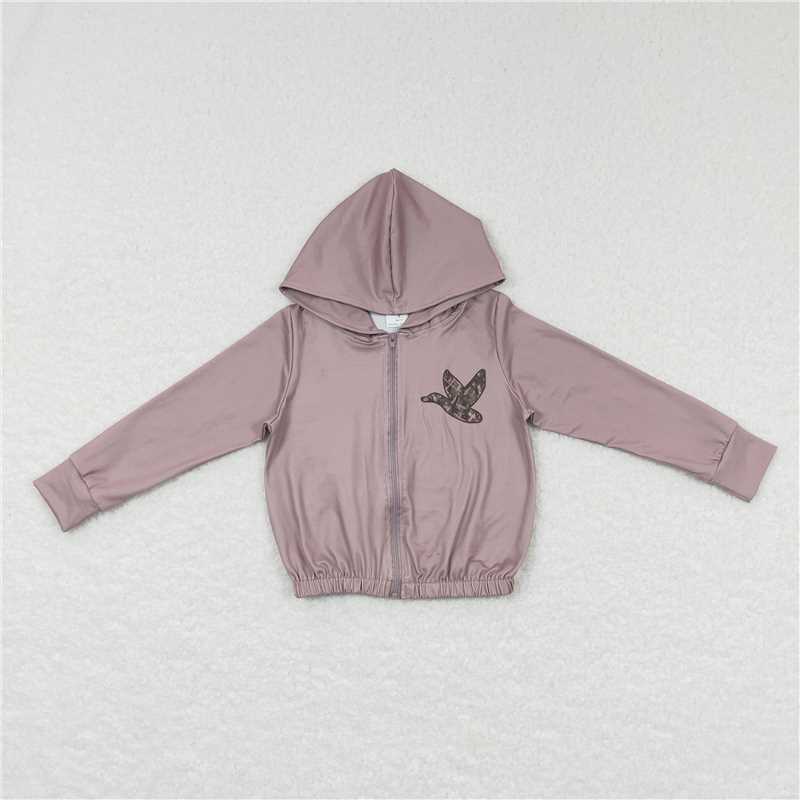 Sibling Boys Baby Girls Camouflage Hunting Season Hooded Tops Cardigans Jackets