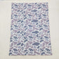 BL0145 Grey and blue camouflage baby blanket