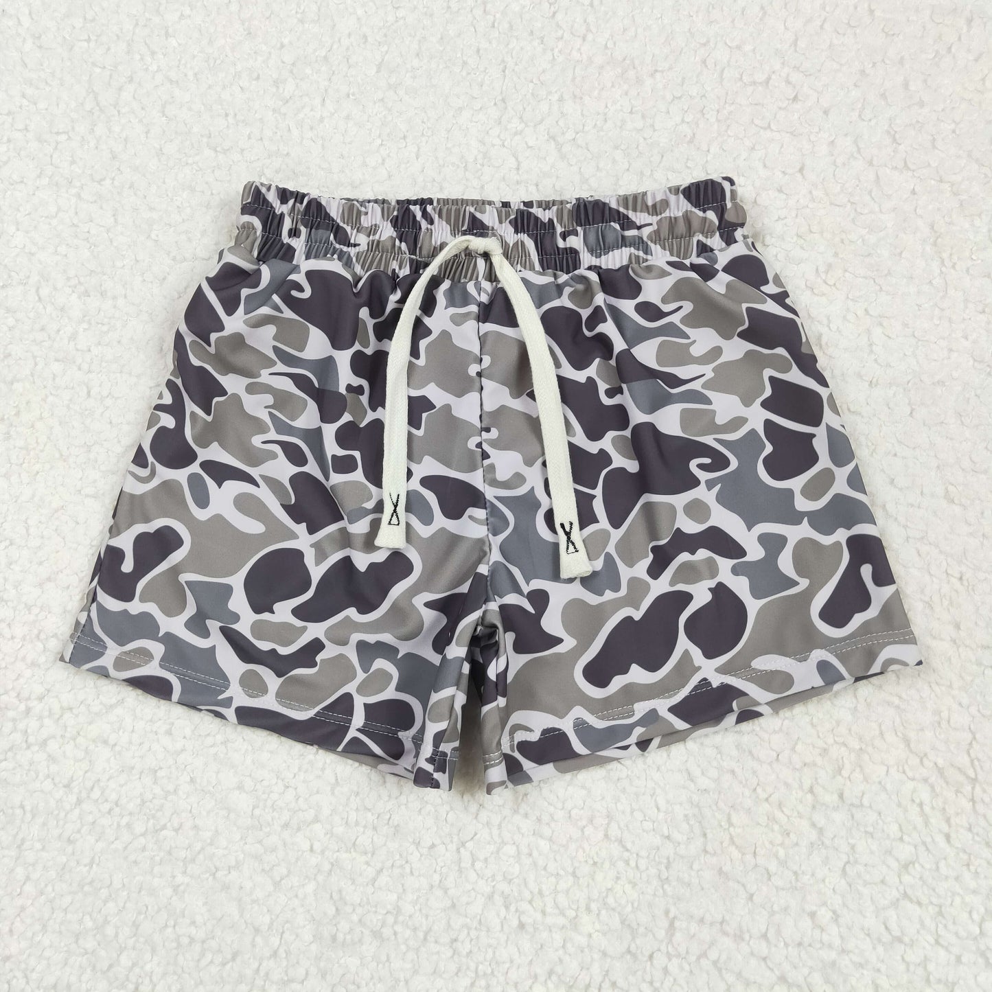 SS0079 Baby Boys Camo Summer Trunk Swimsuit 5.15