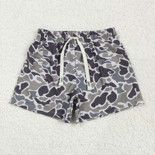 SS0079 Baby Boys Camo Summer Trunk Swimsuit 5.15