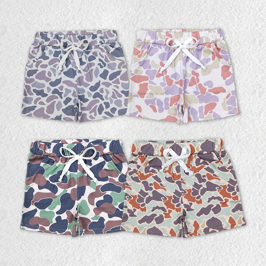SS0140 camouflage light gray shorts