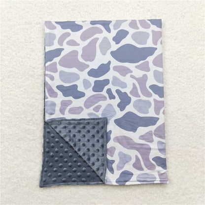 Baby Toddler Children Hunting Sibling Camo Minky Blankets