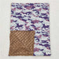 Baby Toddler Children Hunting Sibling Camo Minky Blankets