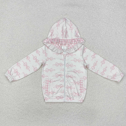 Baby Girls 3 Styles Hooded Top Zip Tops Jackets Cardigans 5.17