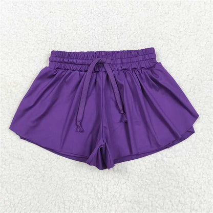 Sibling (6-10) Baby Girls 10 Colors Skort Yoga Shorts Bottoms 6.25