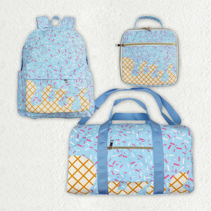 Sibling Blue Teams Duffle Gym Backpacks Lunch Bags 5.13