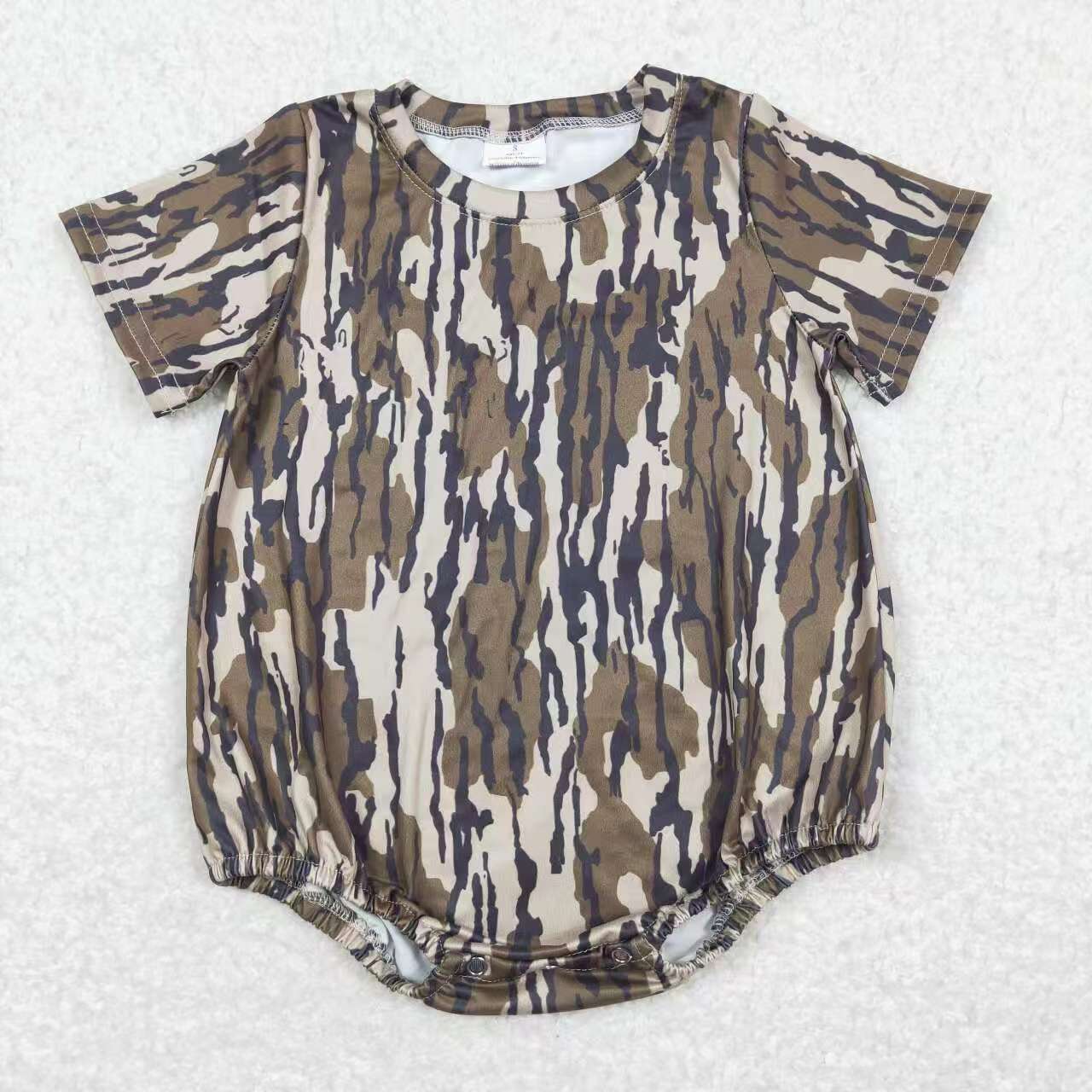 Sibling Baby Boys Short Sleeves Southern Camo Rompers C11.1