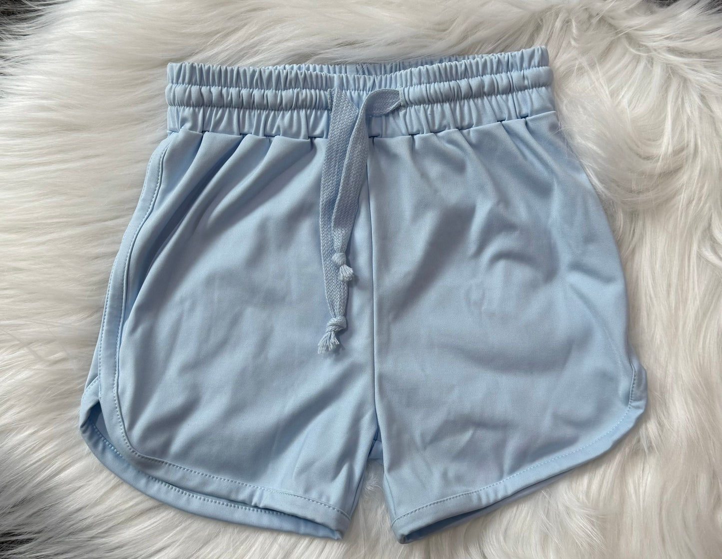 Sibling Baby Girls Colorful Belt Yoga Shorts Bottoms 7.31