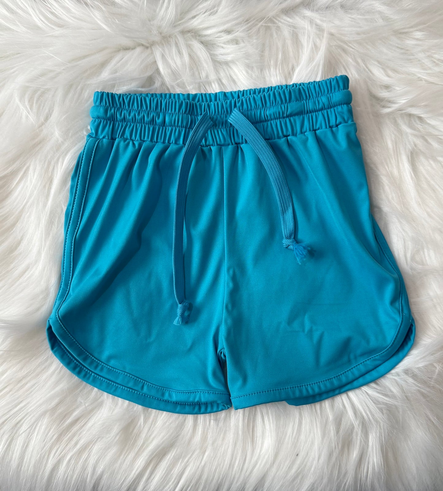 Sibling Baby Girls Colorful Belt Yoga Shorts Bottoms 7.31