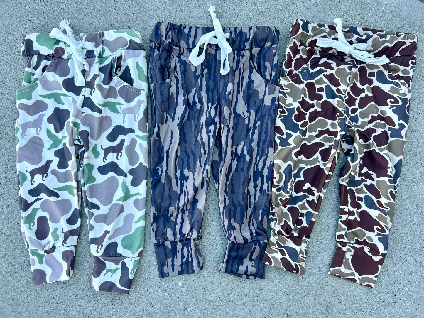 Sibling Baby Boys Hunting Camouflage Bottoms Pants C11.4