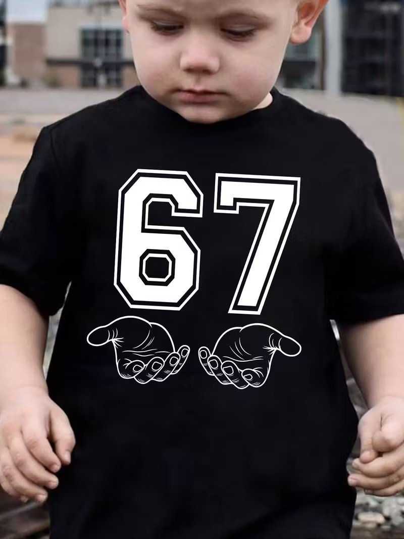 C11.27 Custom Moq 8 Baby Boys Short Sleeve Black 67 T-shirts Top