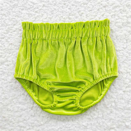 Sibling Baby Girls Velvet Bummies Bottoms 5.29