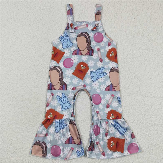 RTS SR0348  Baby Girls Strap Jumpsuits Teacher Rompers Cute And Comfortable Rompers for Little Girls