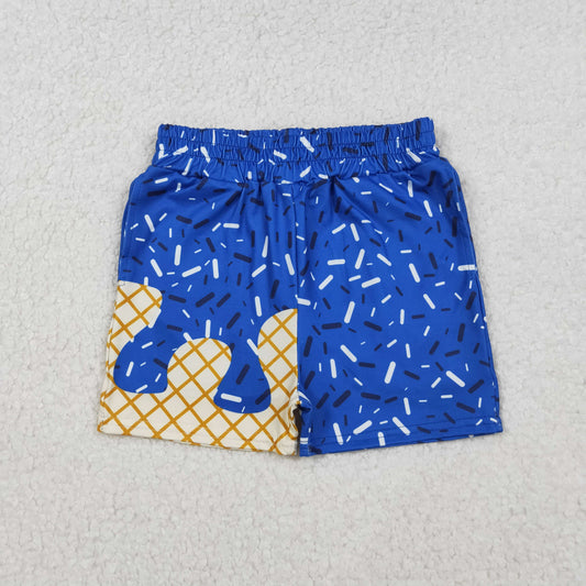 SS0640 Baby Boys Hot Blue Drip Team Shorts Bottom C9.18
