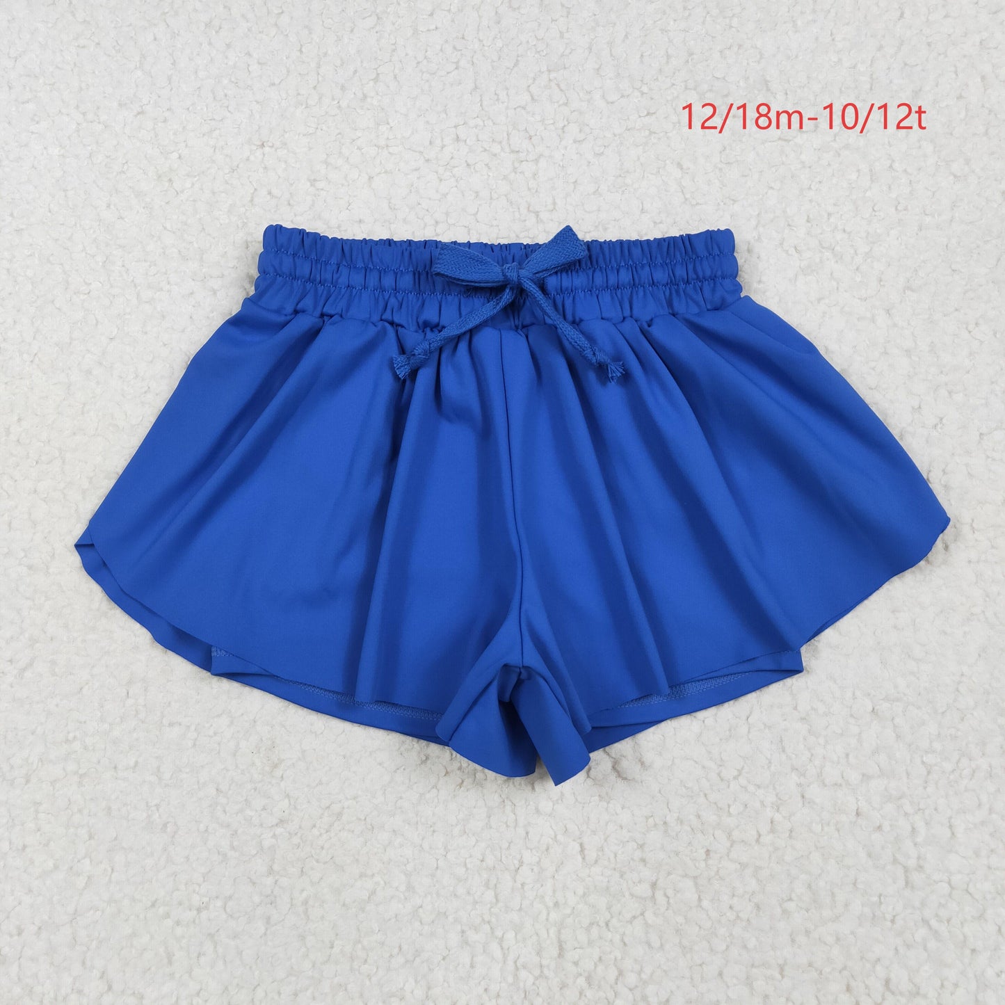 SS0552 Baby Girls Hot Blue Skort Shorts Bottoms 6.5