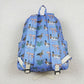 BA0200 Boy back-to-school duck blue and purple backpack