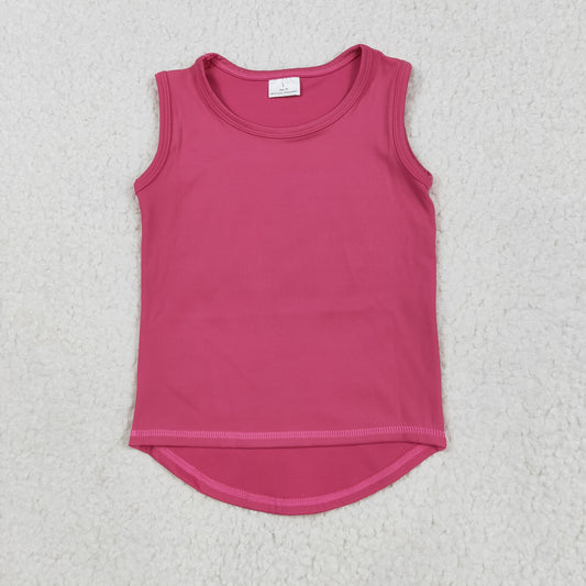 GT0982 Baby Girls Hot Pink Sleeveless Vests Top 5.24