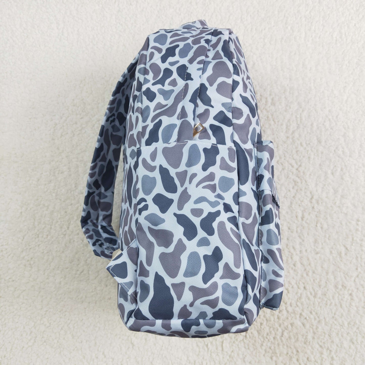 BA0260 Baby Kids Boys Grey Hunting Camo Backpack Zip Back Bag 5.5