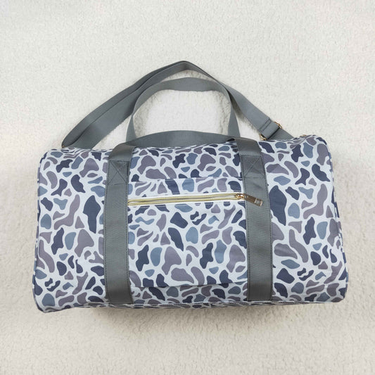 BA0262 Tote Bag Camouflage Gray Gym Bag Handbag