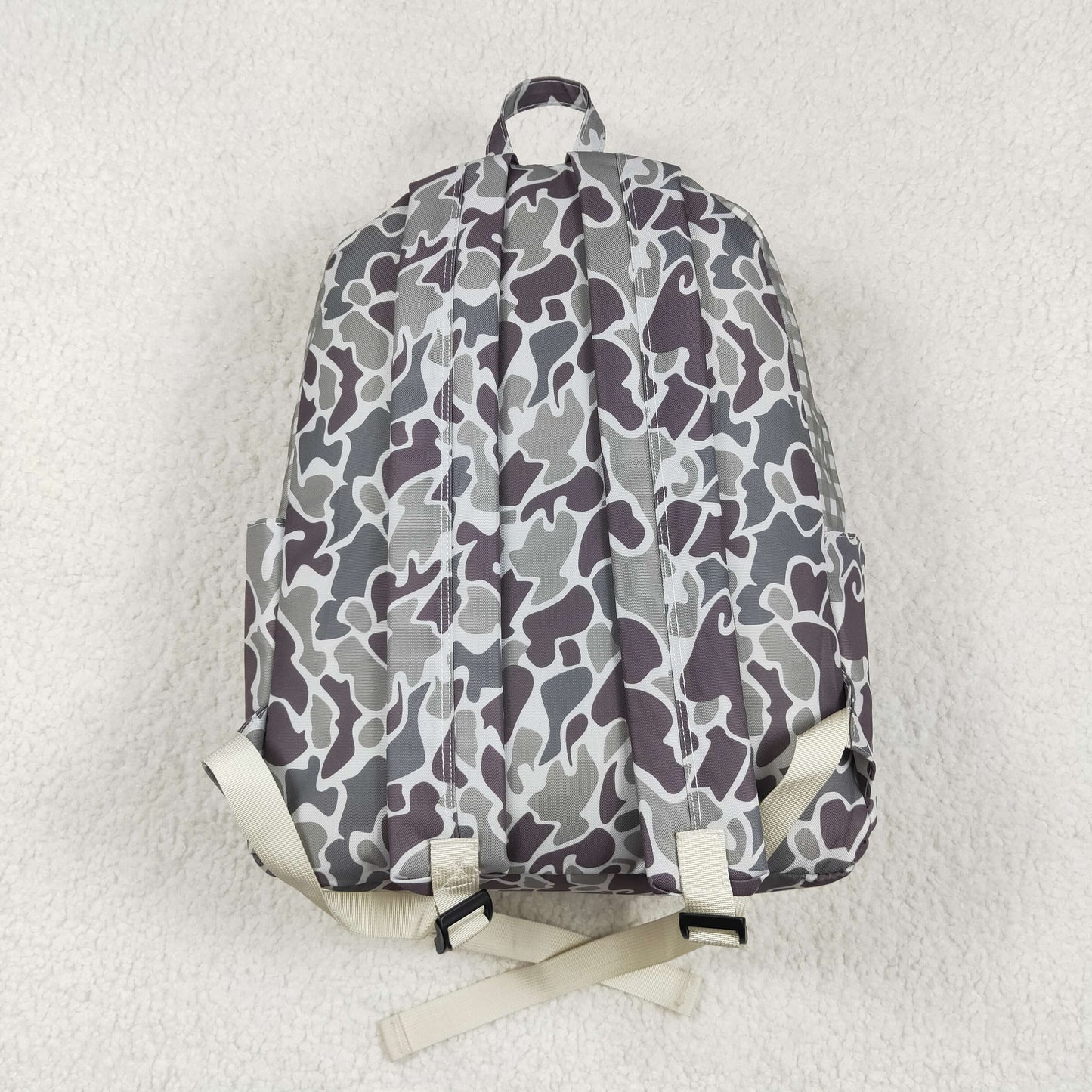 BA0268 Baby Kids Boys Camo Dog Hunting Backpack Zip Back Bag 4.22