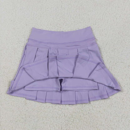 GLK0085 Baby Girls Lavender Yoga Active Wear Skirt 6.4