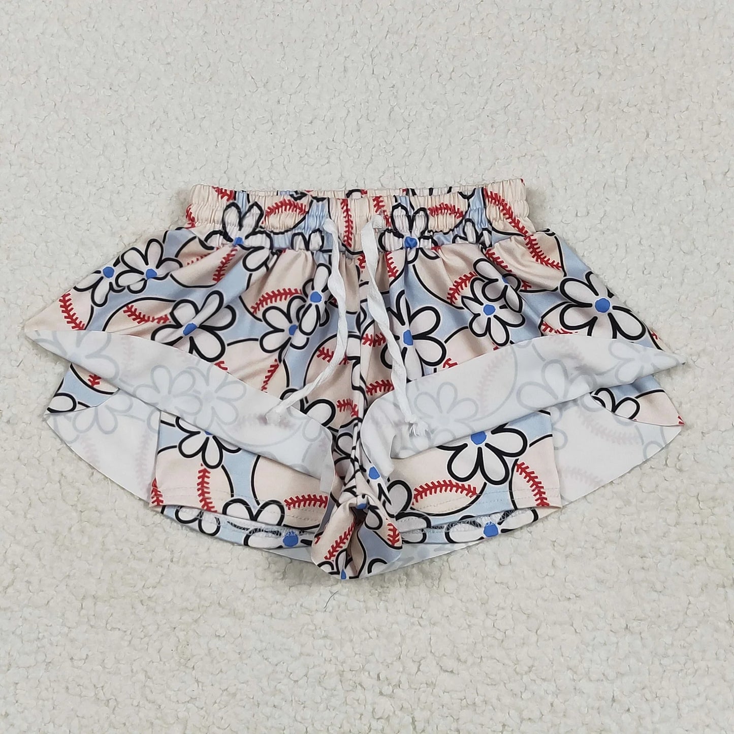 Sibling Baby Girls Skorts Ruffle Summer Shorts Bottoms 5.24