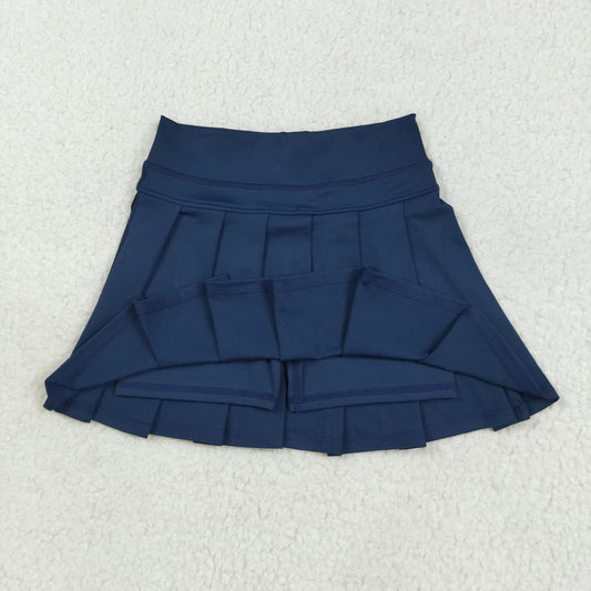 GLK0122 Baby Girls Navy Yoga Skorts Bottom 7.19