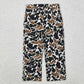 P0594 Baby Boys Brown Duck Camouflage Denim Strait Pants