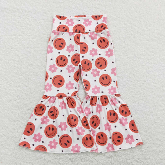 P0363 baby girls flower trousers