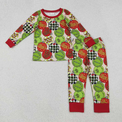 Sibling Baby Boys Girls Grin Lights Christmas Pajamas Set Knee Length Dress Zipper Footie Rompers C10.24