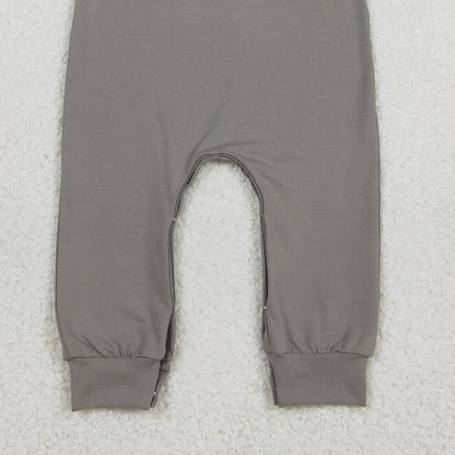 RTS LR2909 Baby Boys Winter Romper Embroidery Dog Ducks Baby Boys Hunting Rompers