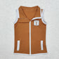 BT0855 Baby Girls Boys Deers Hunting Zip Pocket Vest Tops