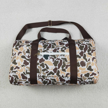 BA0287 Women Camouflage Deers Hunting Duffle Gym Bag