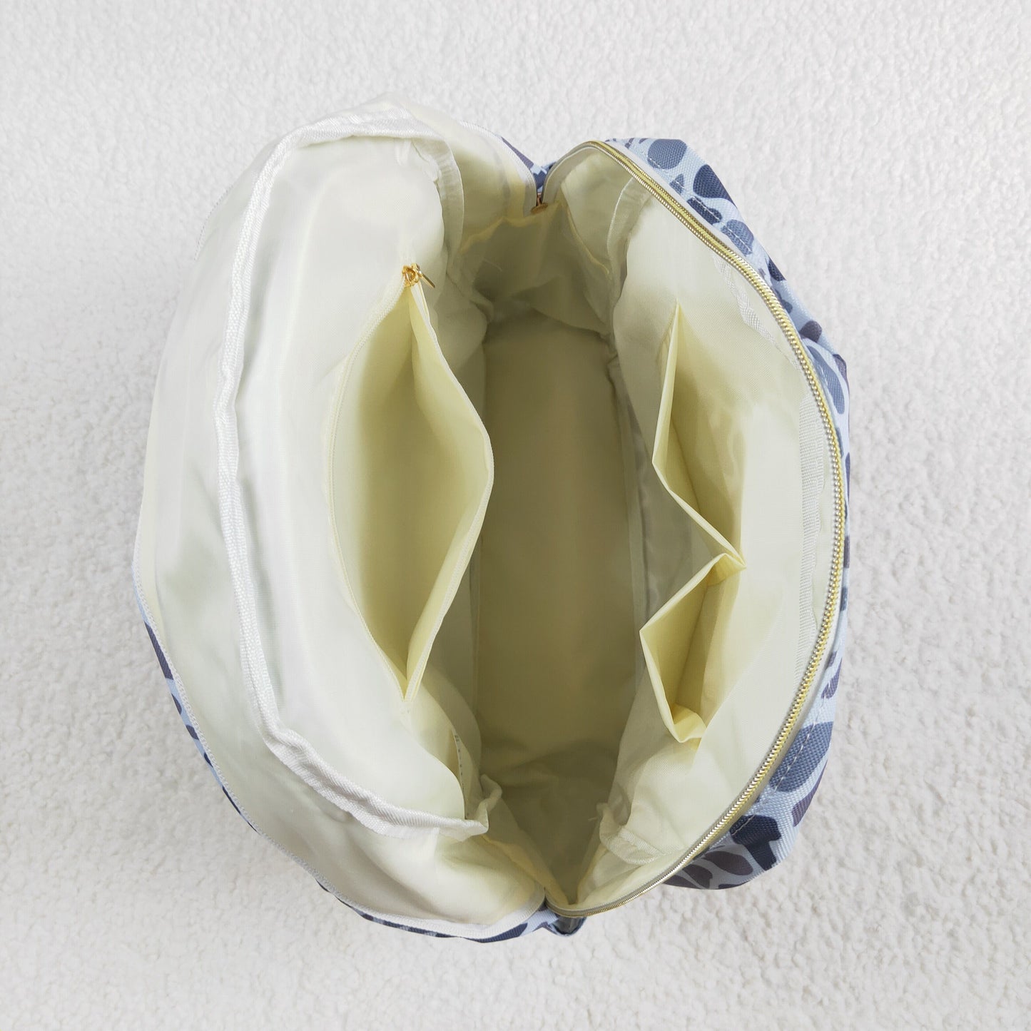 BA0260 Baby Kids Boys Grey Hunting Camo Backpack Zip Back Bag 5.5