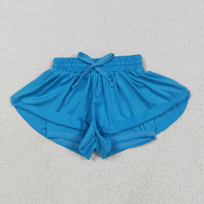 SS0549 Baby Girls Blue Skort Shorts Bottoms 5.23
