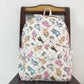 BA0187 cartoon dog plaid backpack