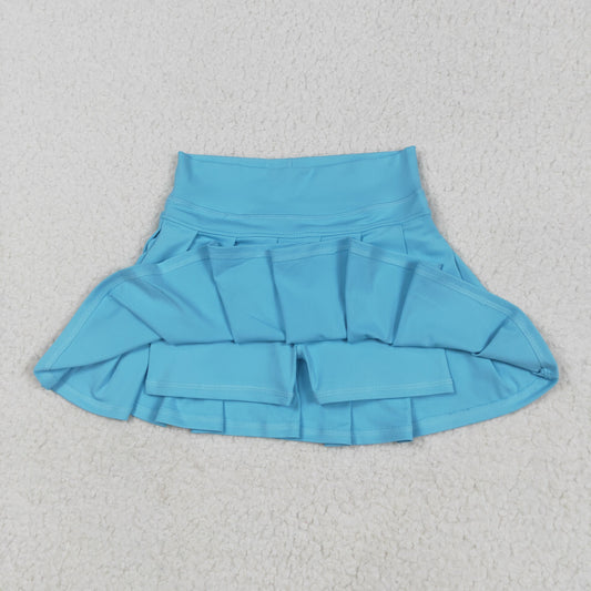 GLK0082 Baby Girls Blue Yoga Active Wear Skirt 5.27