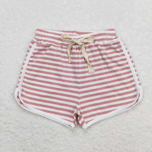 SS0327 Striped pink shorts
